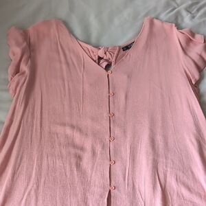 Elegant Pink Women's Blouse